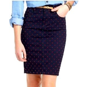 Anthropologie Pilcro and The Letter Press Pencil Skirt Size 28